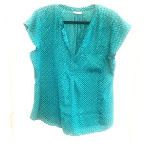 Liz Claiborne Teal Blouse